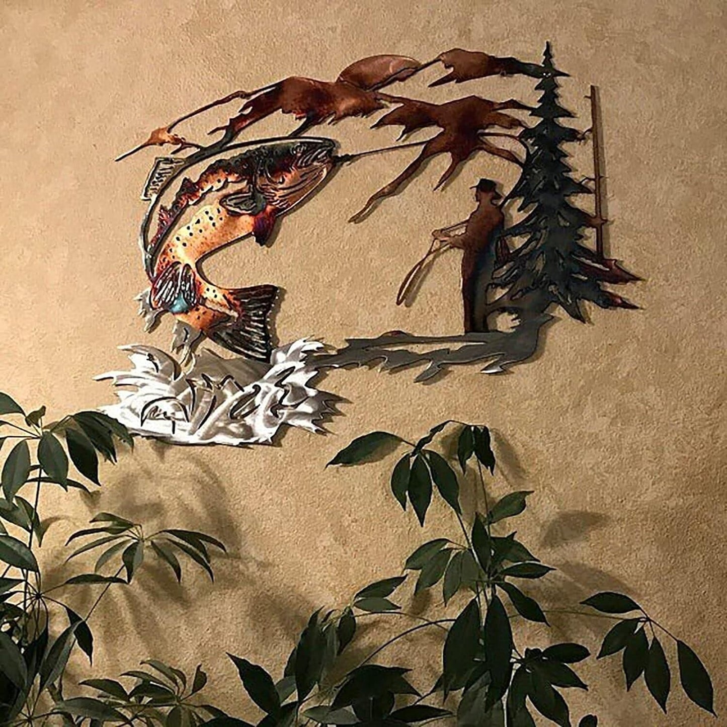 Décoration murale métallique Animaux sauvages SheremArt
