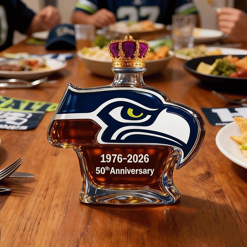 Bouteille de whisky du 50e anniversaire des Seattle Seahawks