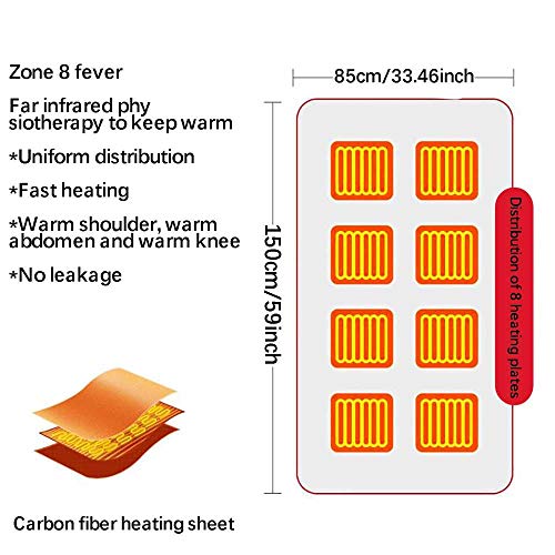Couverture Chauffante Électrique Couverture Chauffante Épaisse