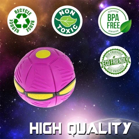 Pet Toy Flying Saucer Ball