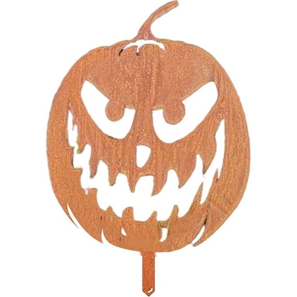 Ornements de jardin d'Halloween Citrouille effrayante