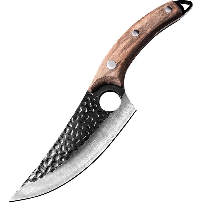 Couteau de chef japonais, couteau à désosser forgé à la main 6" hachoir à viande