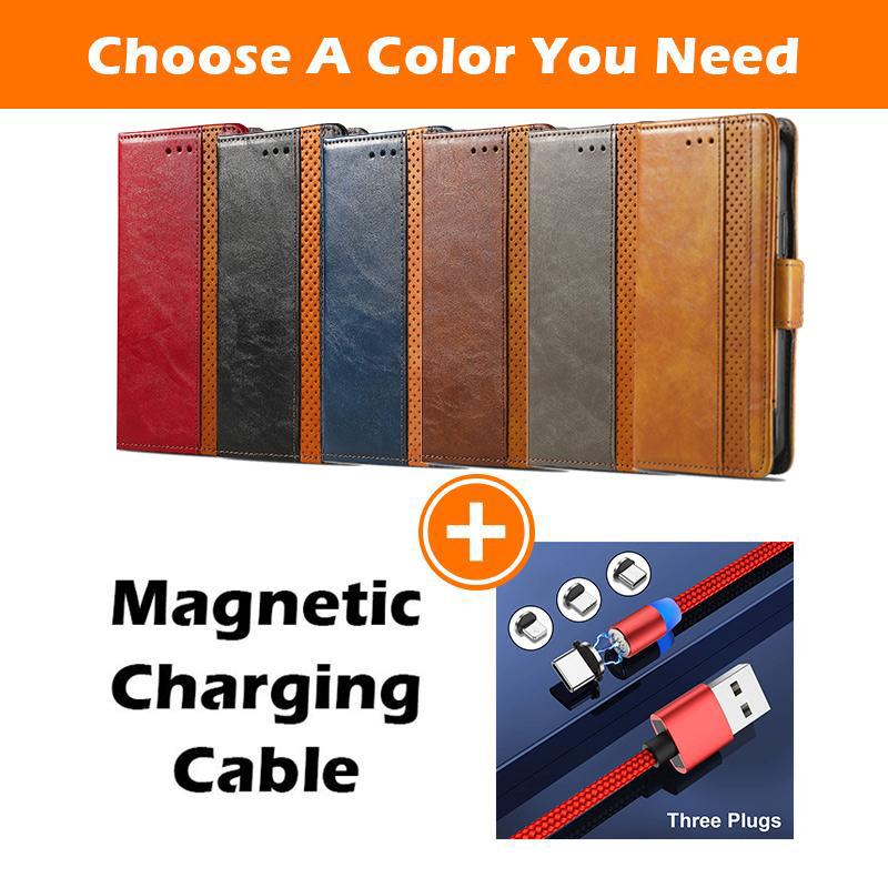 Magnetic Leather Phone Case For Samsung Galaxy Z Fold3 5G