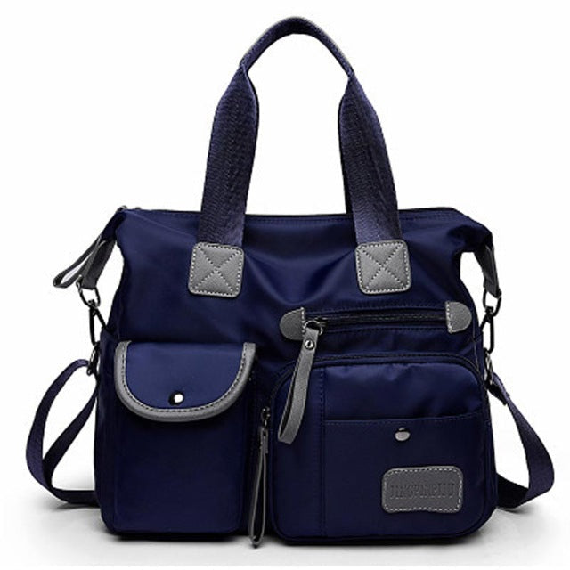 Waterproof Handbags Solid Shoulder Bags