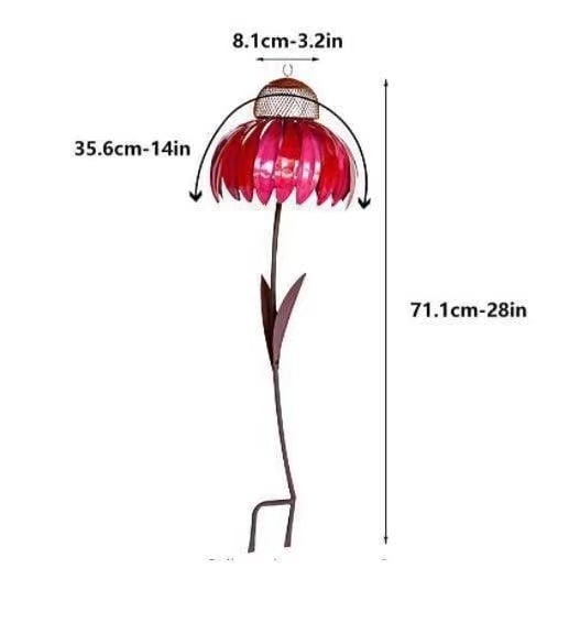 Mangeoire à oiseaux d'extérieur 2023 🌹Décoration de printemps💖
