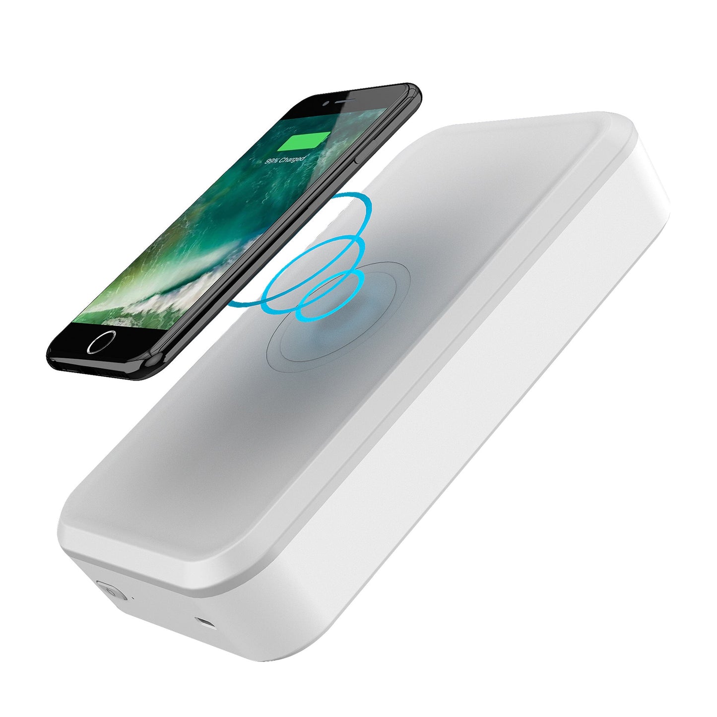 Boîte de stérilisation UV avec recharge sans fil