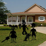 Cute Ghost Zombies - Metal Art