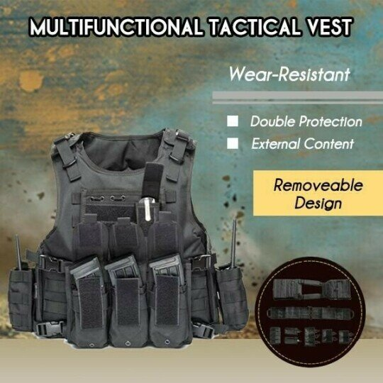 Gilet tactique des Forces Spéciales 2021 entièrement nouveau et amélioré