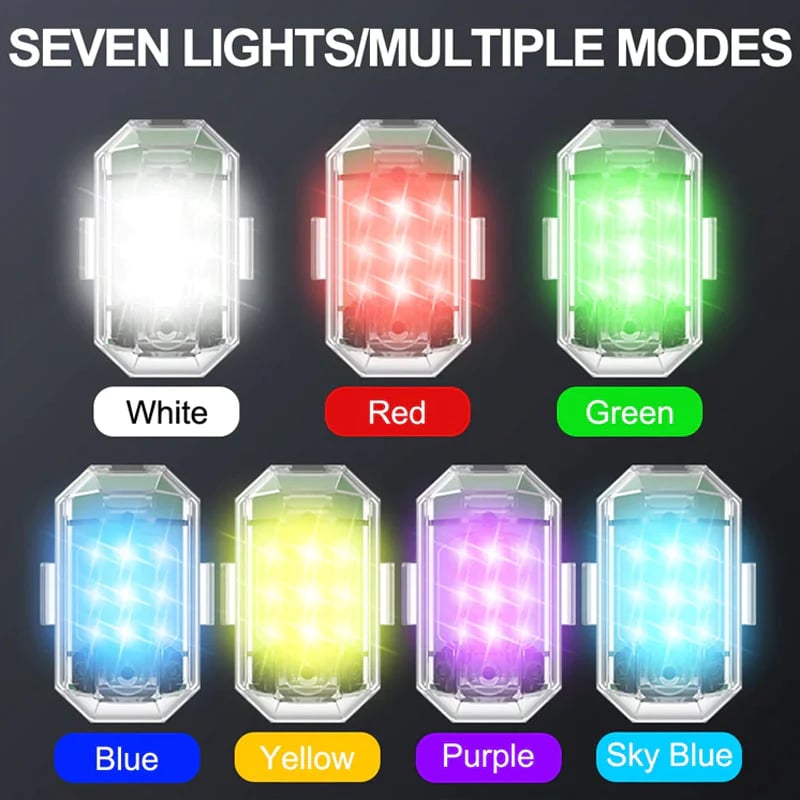 Lampe Stroboscopique LED Sans Fil Haute Luminosité