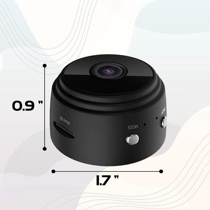 Mini caméra de sécurité magnétique sans fil HD 1080p