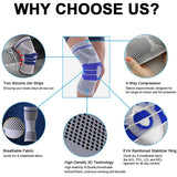 3 COLAPA™ Knee Compression Sleeves