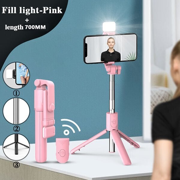 Perche à selfie Bluetooth sans fil 6 en 1