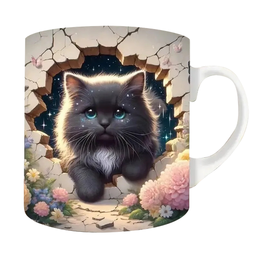 SheremArt CatDream 3D Mug