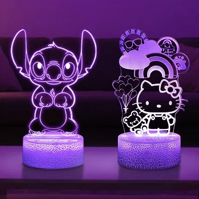 Vueeze Stitch 3D Nightlight