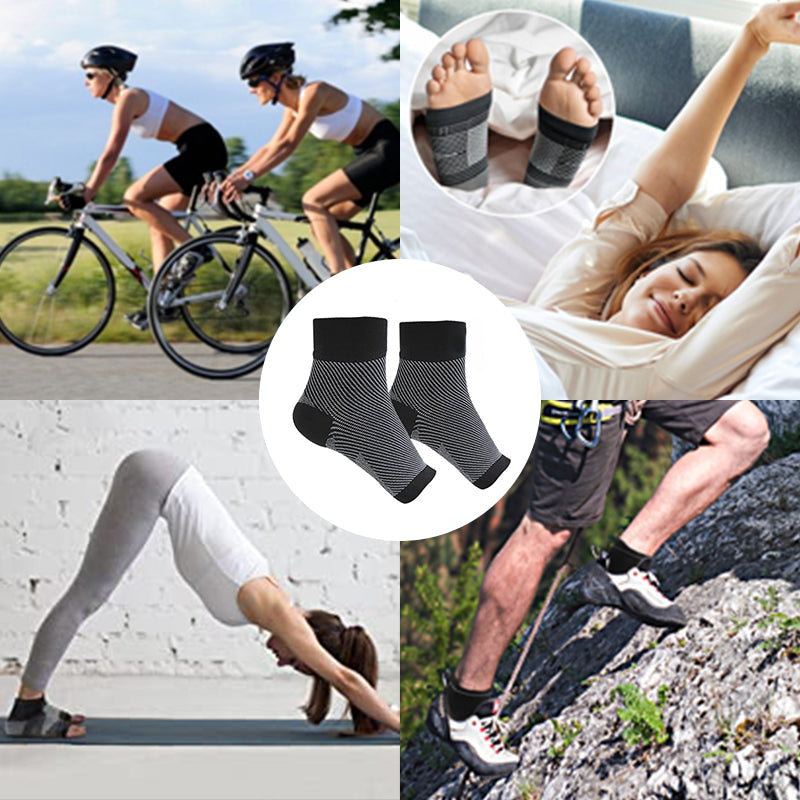 LÉGÈRE - SPORT Manchon de Compression pour Cheville (1 Paire)
