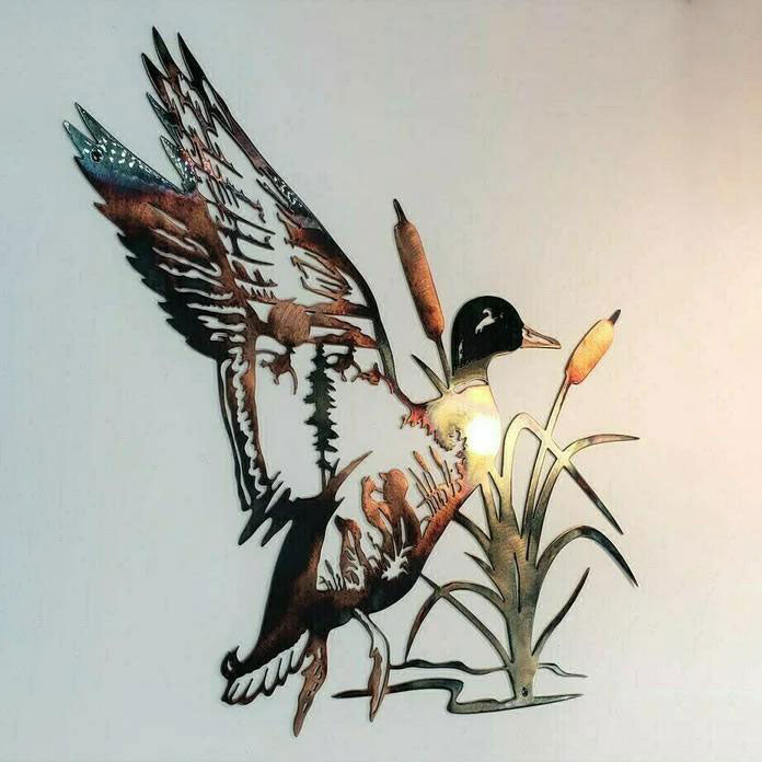 Décoration murale métallique Animaux sauvages SheremArt