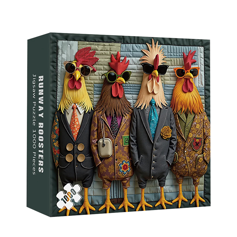 Puzzloom™ Coqs de Piste