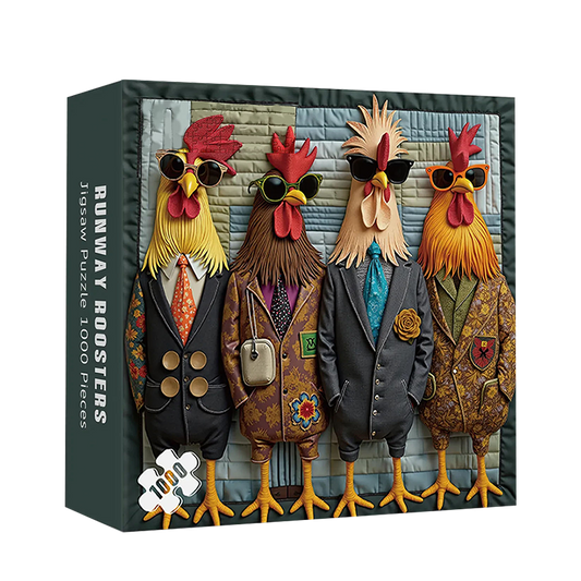 Puzzloom™ Runway Roosters