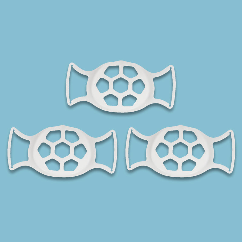Support de masque facial 3D souple pour plus d'espace de respiration