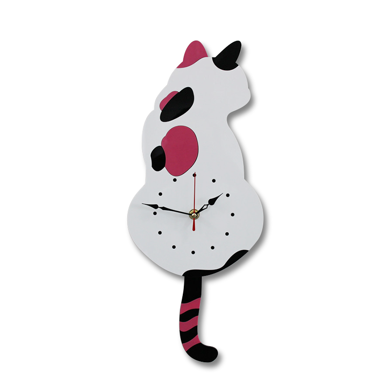 SheremArt Horloge Chat Remuant