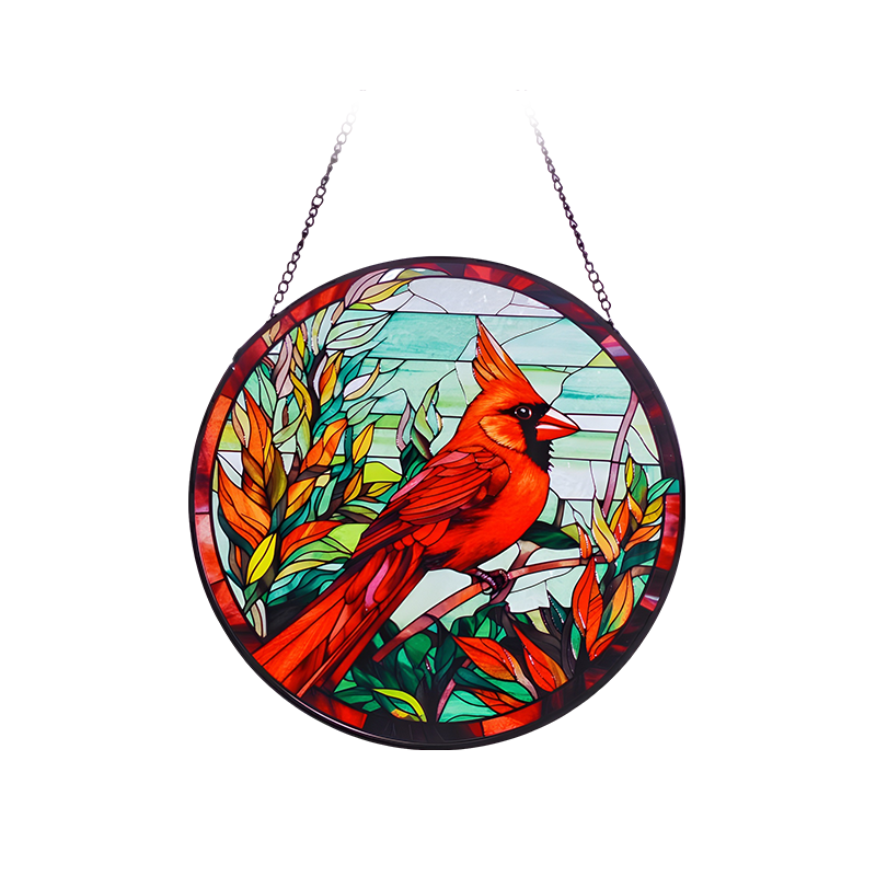 SheremArt Cardinal Suncatcher