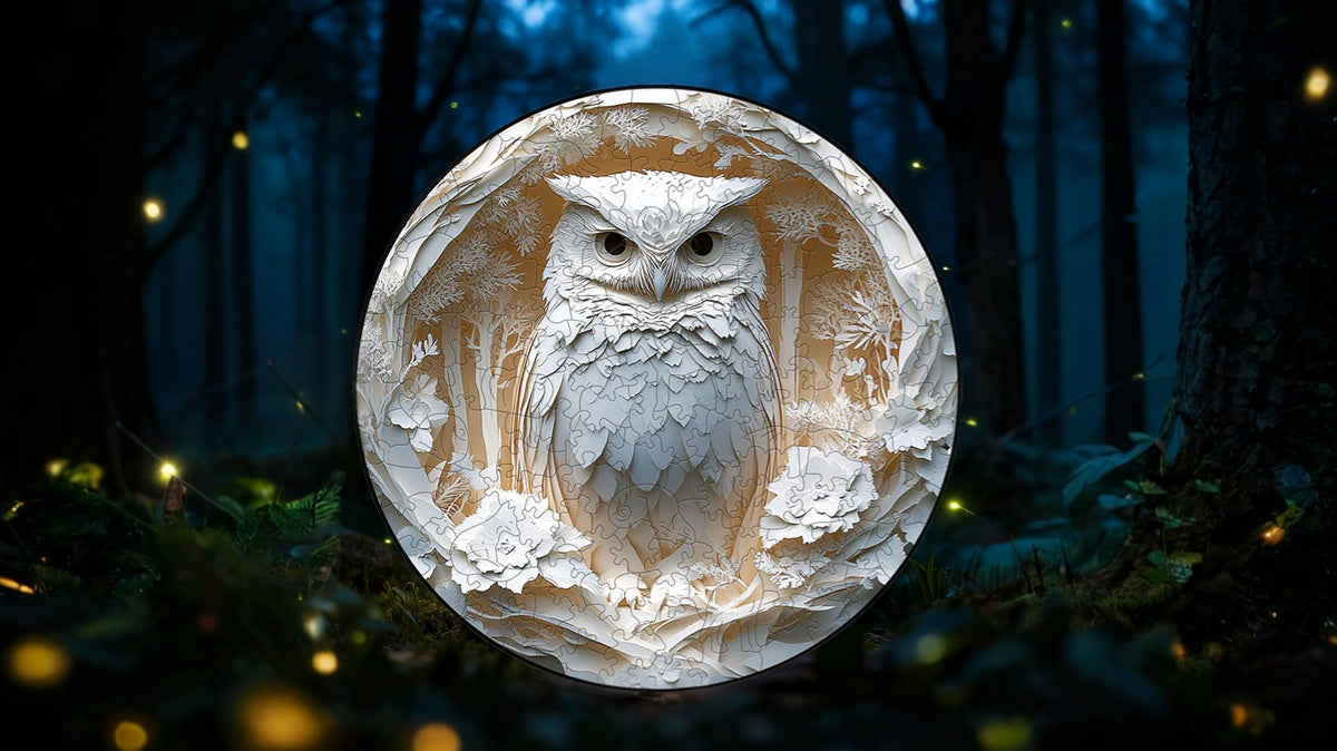 Puzzle Hibou Luna puzzloom™