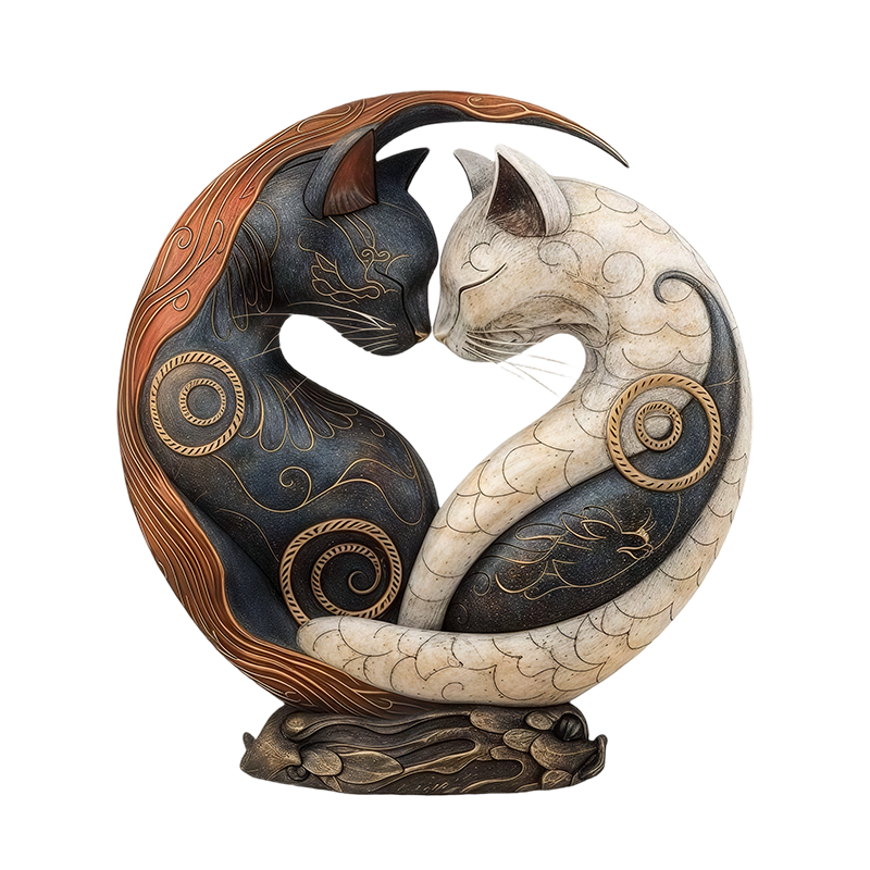 Vueeze™ QuietSoul Cat Sculpture