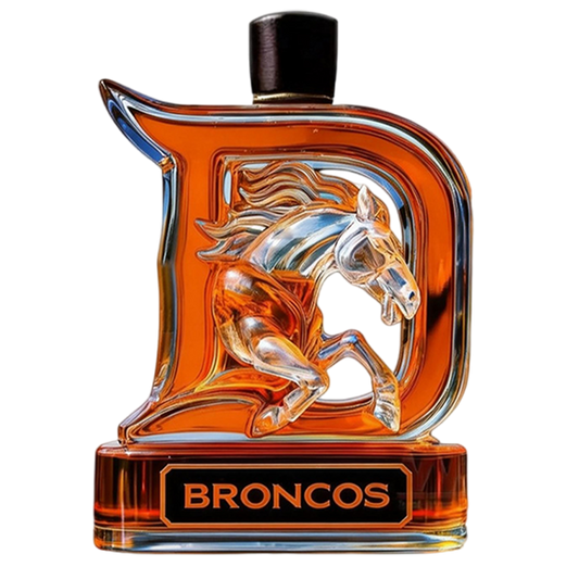 Bouteille de whisky des Broncos de Denver