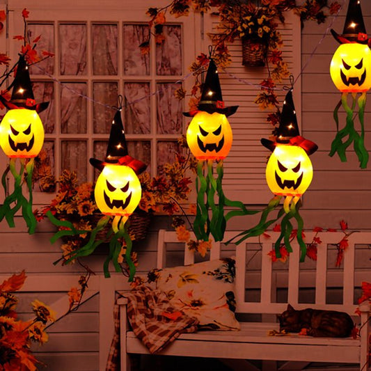 Lumières décoratives d'Halloween Décorations de vacances Lumières colorées