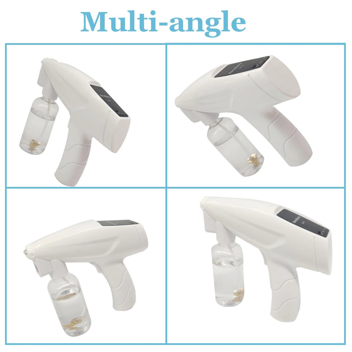Pistolet pulvérisateur nano avec désinfectant à lumière UV