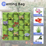 Hanging Vertical Wall Mounted Plant Planting Grow Bags