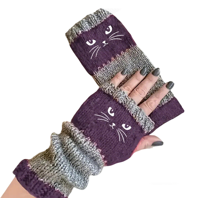 Zekear KittyKnits Mittens