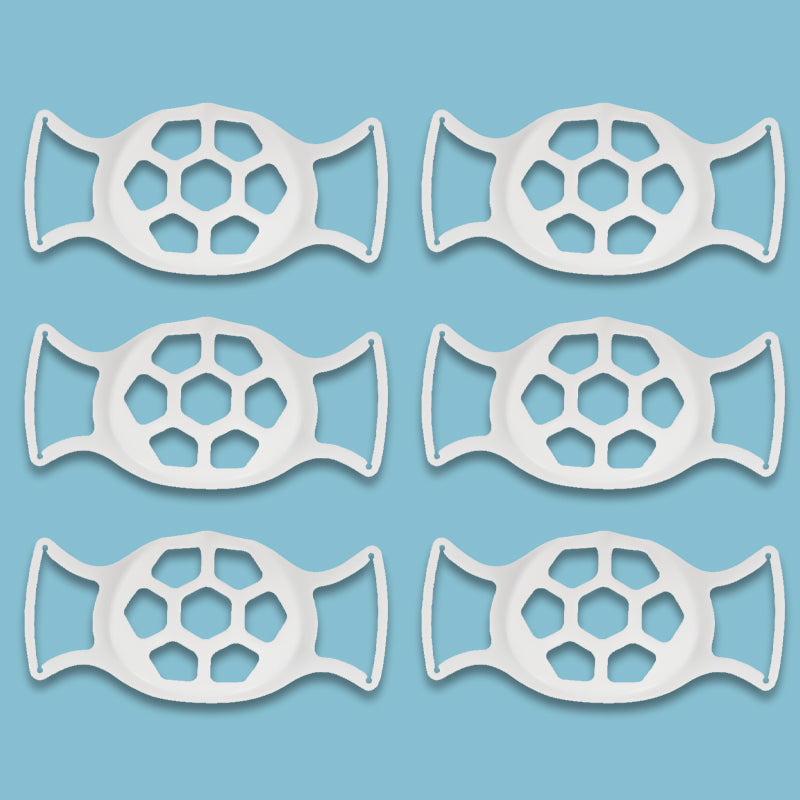 Support de masque facial 3D souple pour plus d'espace de respiration
