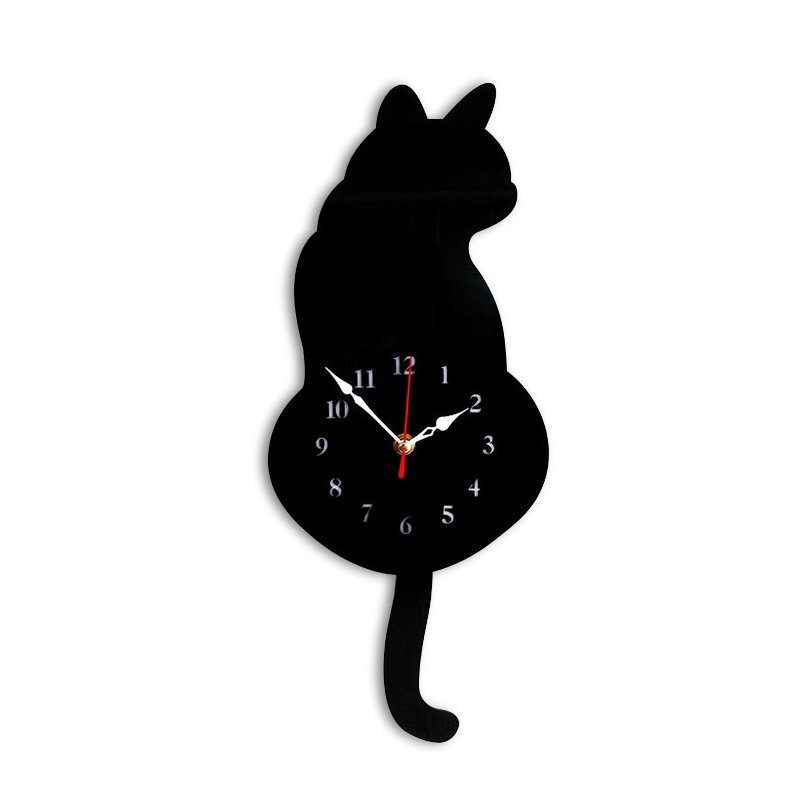 SheremArt Horloge Chat Remuant