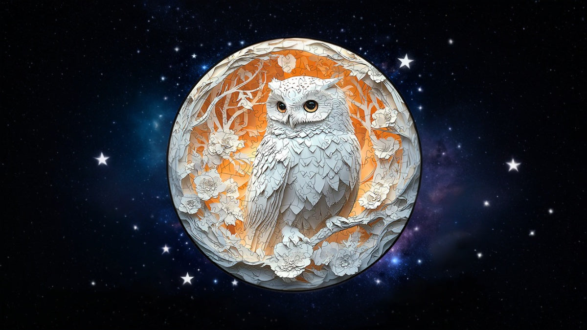 Puzzle Hibou Luna puzzloom™