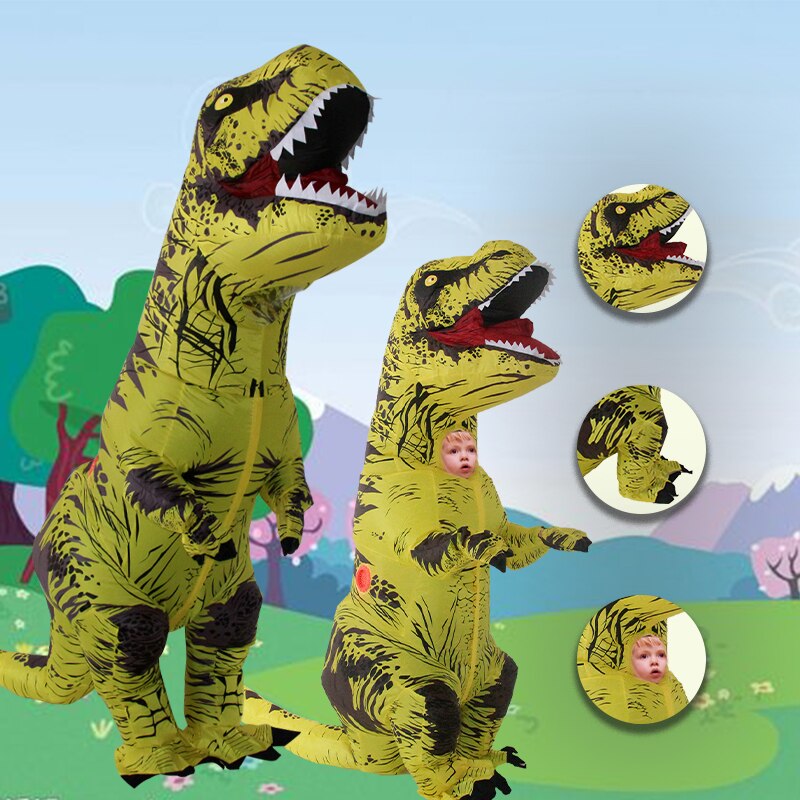 Déguisement de dinosaure pour Halloween - Costume de dinosaure pour cosplay