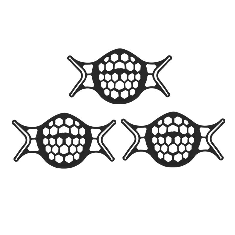 Masque facial 3D en silicone souple de 7e génération - Empêche la buée sur les lunettes