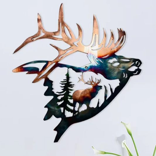 SheremArt Wild Animals Metal Wall Art