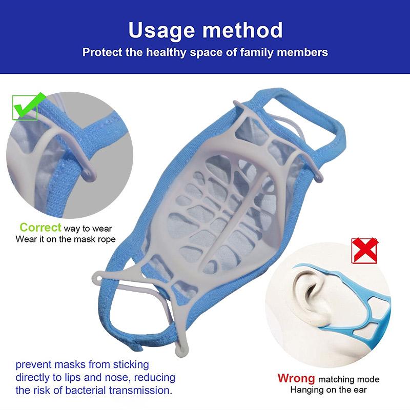New 6th Generation Upgraded Version Silicone 3D Mask Bracket