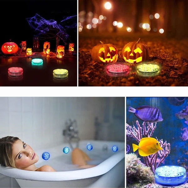 Lumière LED étanche à ventouse magnétique avec télécommande