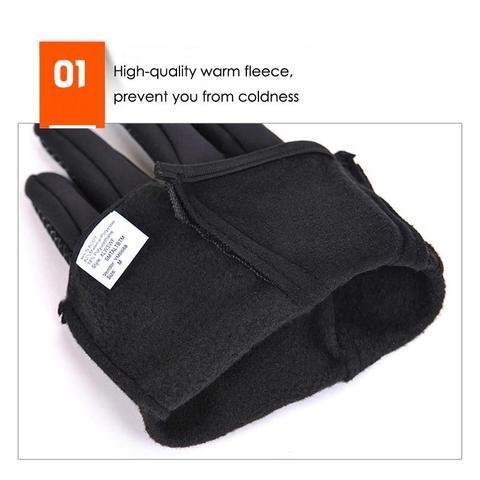 Gants imperméables tactiles et thermiques