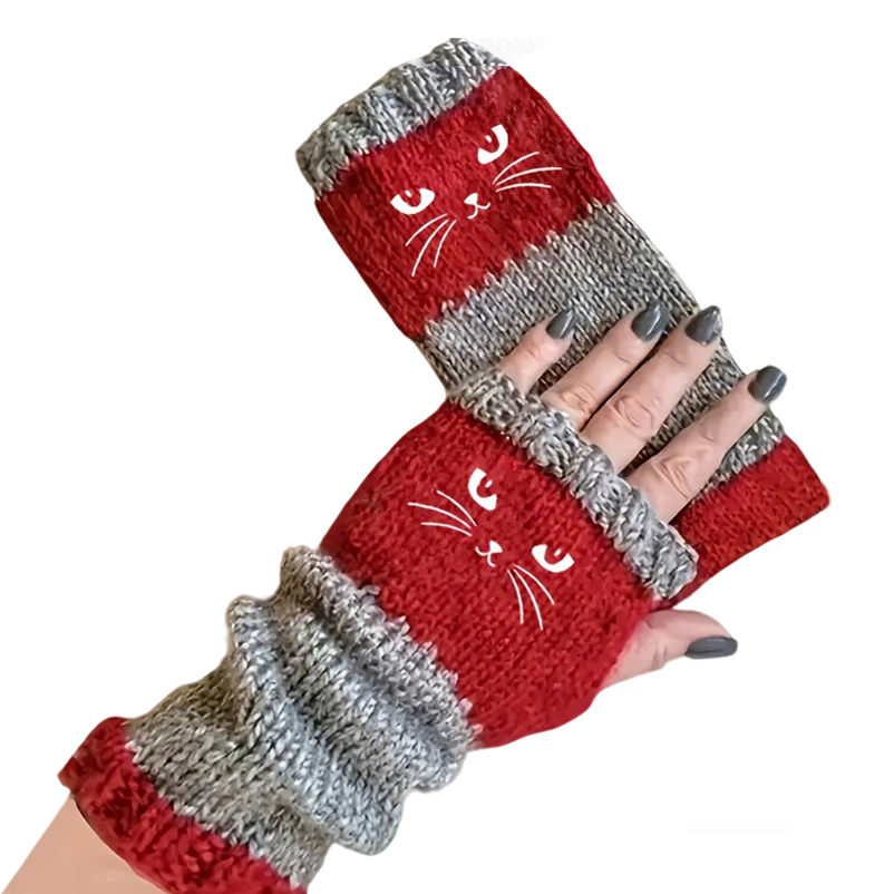 Zekear KittyKnits Mittens