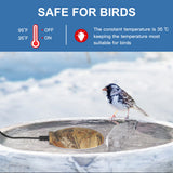 Upgrade Bird Bath Heater for Outdoors