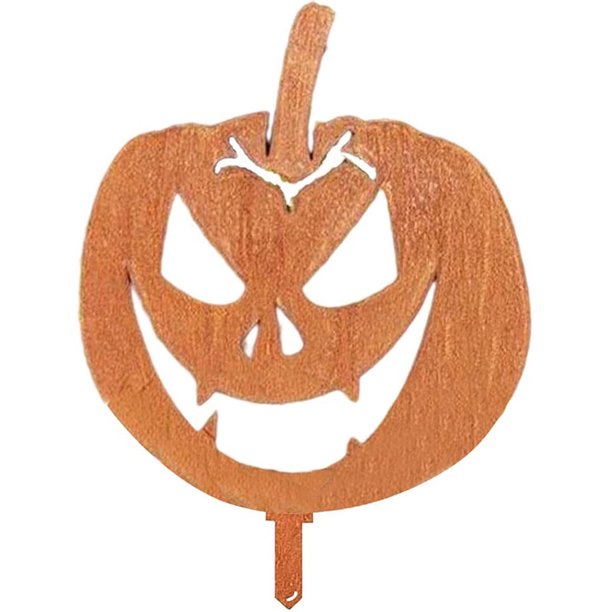 Ornements de jardin d'Halloween Citrouille effrayante