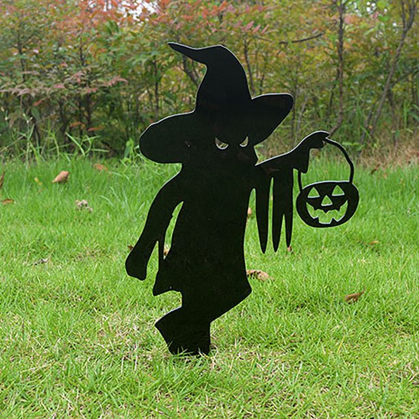 Décoration de jardin en acrylique Pile de jardin Halloween