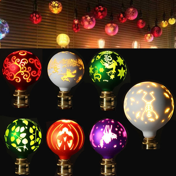 Ampoule décorative E27 G95 Halloween Noël