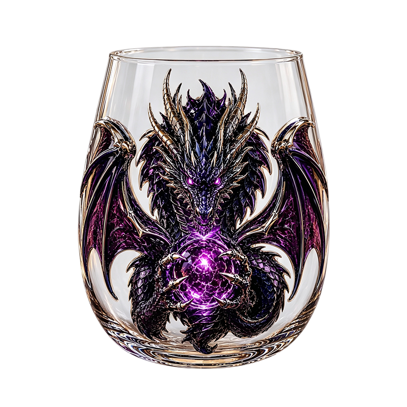 Amoroart™ Ember Throne Dragon Glass
