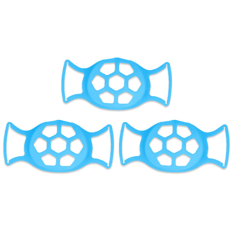 Support de masque facial 3D souple pour plus d'espace de respiration