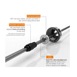 Jump Rope for Aerobic Exercise Like Speed Training,Endurance Training and Fitness Gym(170g/330g/430g)