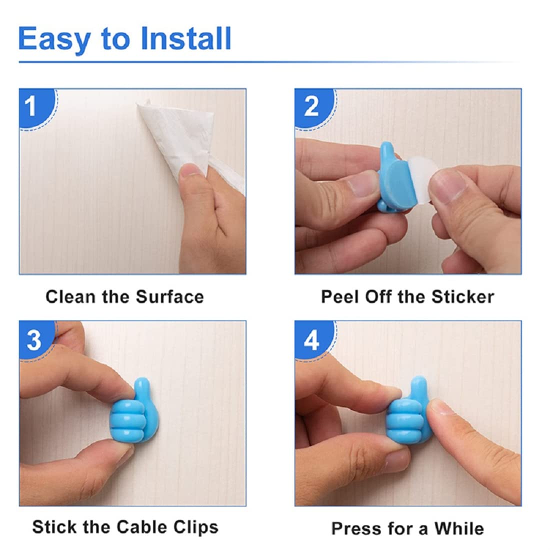 Silicone Thumb Wall Hook